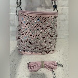 NWT Pink Studded Women's Bag
